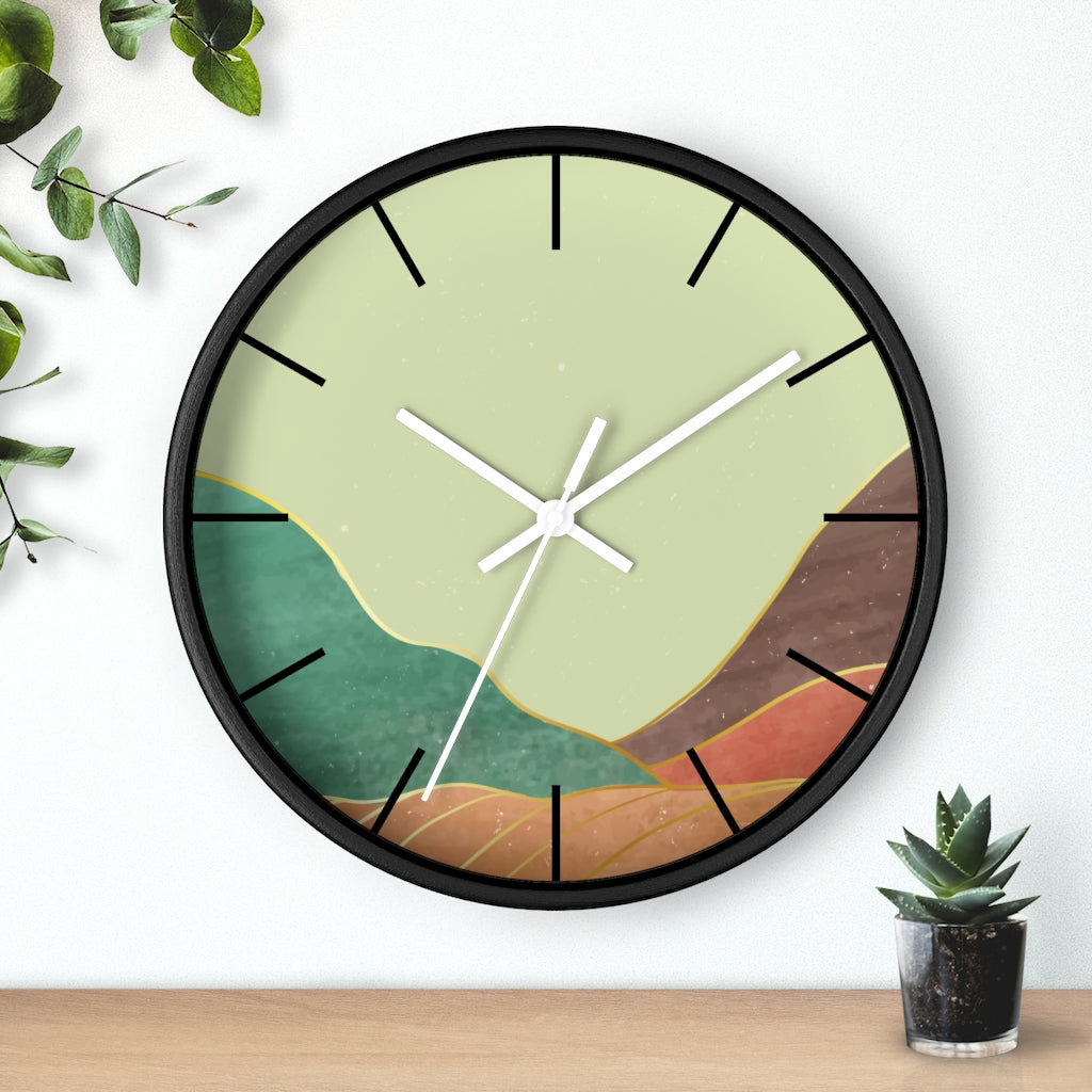 Tranquil Mountain Wall clock
