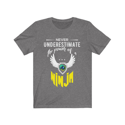 Yellow Ninja Logo Short Sleeve T-Shirt