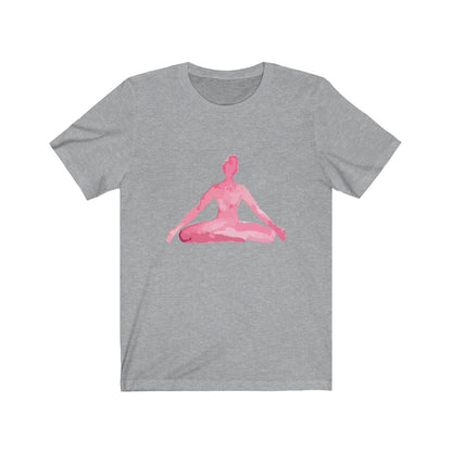 Yoga Meditation Pose Print T-Shirt