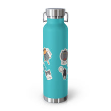 Load image into Gallery viewer, Everyday is Cat Day Thermos Bottle 22oz
