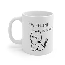 Load image into Gallery viewer, I&#39;m Feline Purr-Fect Mug
