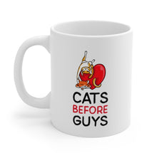Load image into Gallery viewer, Cats Before Guys Mug
