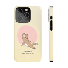 Load image into Gallery viewer, Upward Facing Dog Yoga Theme Slim Case for iPhone
