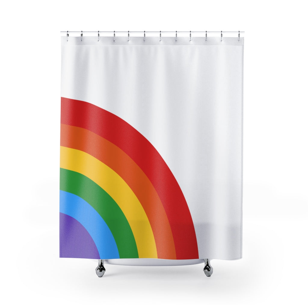 Rainbow Shower Curtains Home Decor