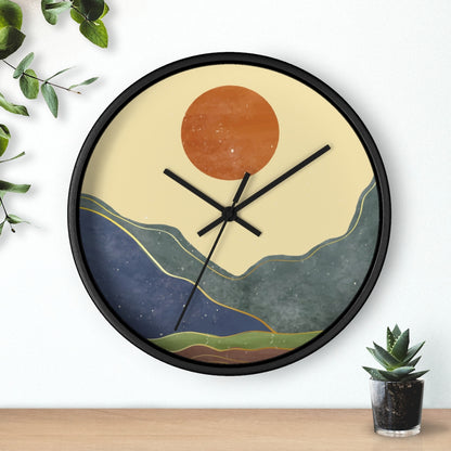 California Sun Wall clock