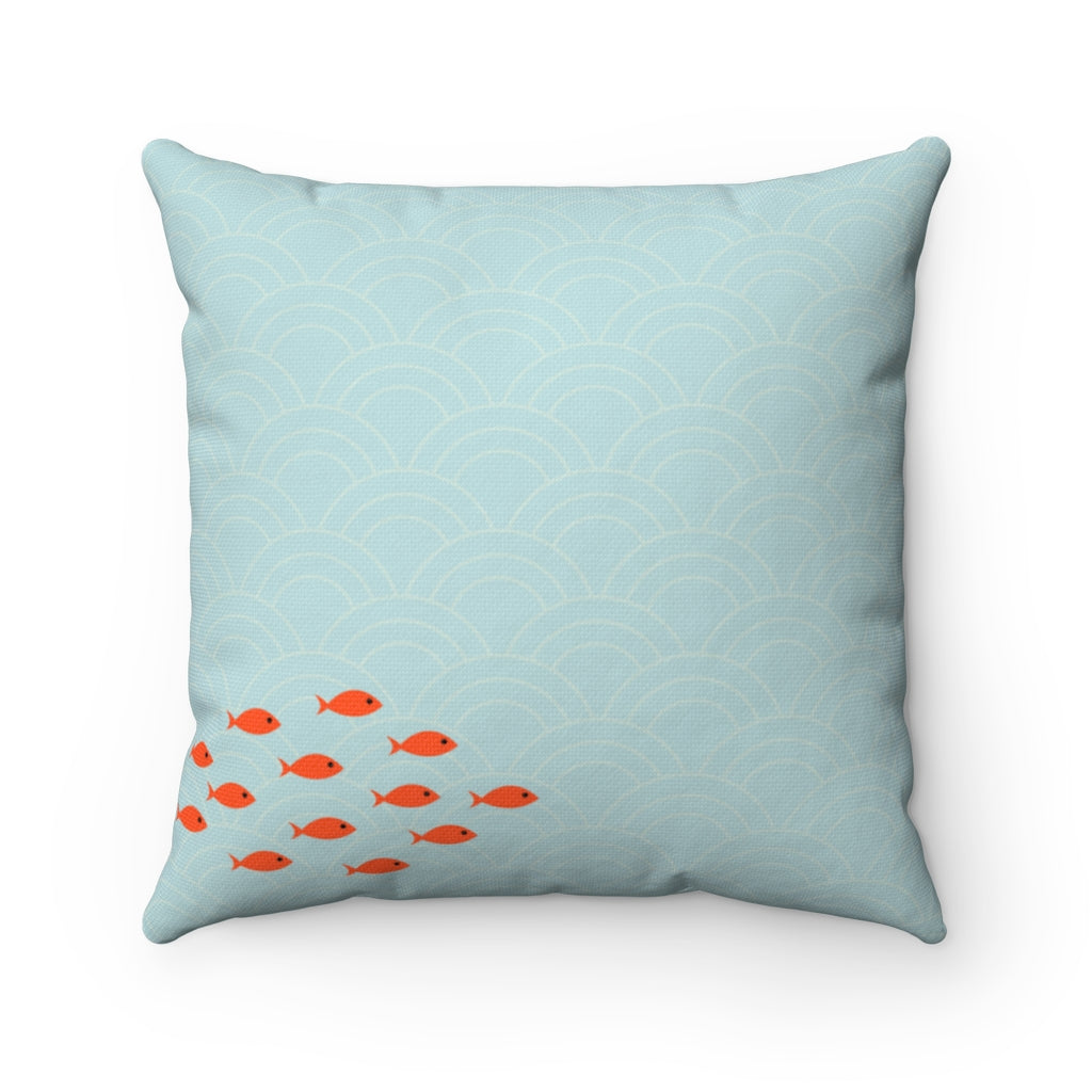 School of Fishes Cushion Home Decoration Accents - 4 Sizes