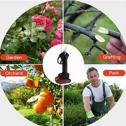 Portable Cordless Rechargeable Electric Pruning Shears