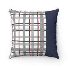 Load image into Gallery viewer, Gray Plaid Design Cushion Home Decoration Accents - 4 Sizes
