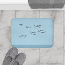 Load image into Gallery viewer, Fishes in the Ocean Bath Mat
