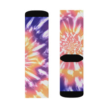 Load image into Gallery viewer, Pink Tie Dye Novelty Socks
