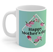 Load image into Gallery viewer, Happy Mother&#39;s Day Peony Theme Mug 11oz
