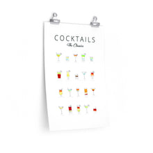 Load image into Gallery viewer, Cocktails Art Poster Decor
