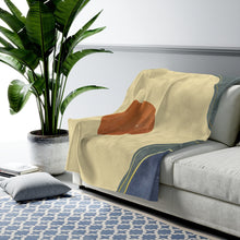 Load image into Gallery viewer, California Sun Velveteen Plush Blanket
