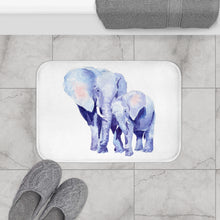 Load image into Gallery viewer, Mother and Baby Auspicious Elephant Bath Mat Home Accents

