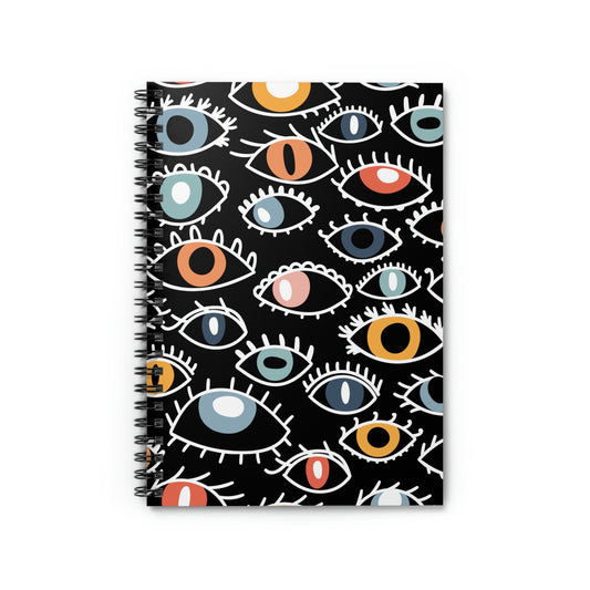 Egyptian Eye Spiral Notebook