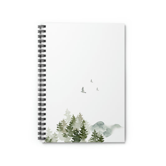 Birds and Nature Spiral Notebook