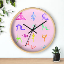 Load image into Gallery viewer, Yoga Sanctuary Wall clock
