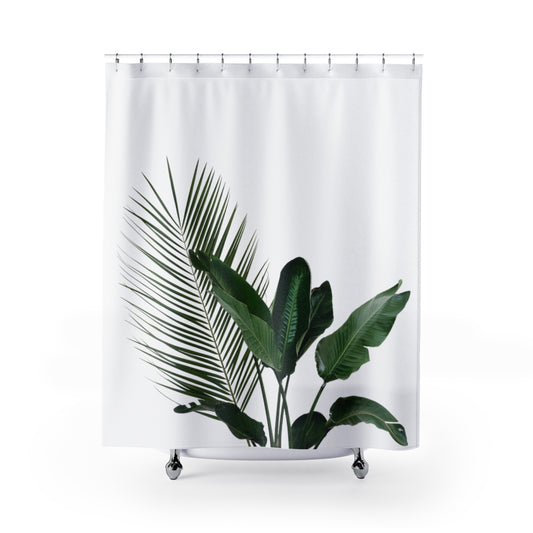 House Plant Shower Curtains