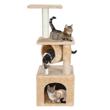 Load image into Gallery viewer, Cat Tree House Tower Scratching Bed Post
