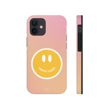 Load image into Gallery viewer, Happy Vibes Tough Case for iPhone with Wireless Charging
