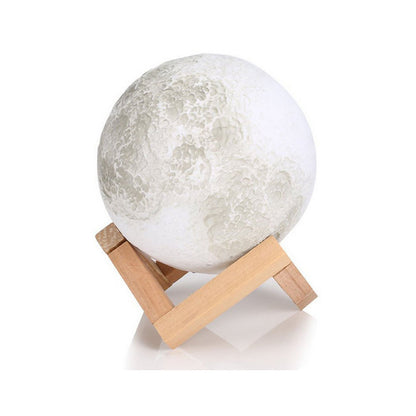 Touch Control 16 Colors Moon Lamp with Remote Control