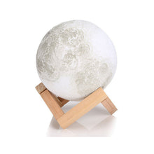 Load image into Gallery viewer, Touch Control 16 Colors Moon Lamp with Remote Control
