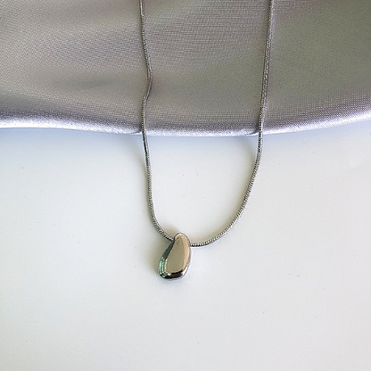 Womens Necklace With A Bean Pendant