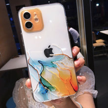Load image into Gallery viewer, Watercolor Clear Phone Case For IPhone

