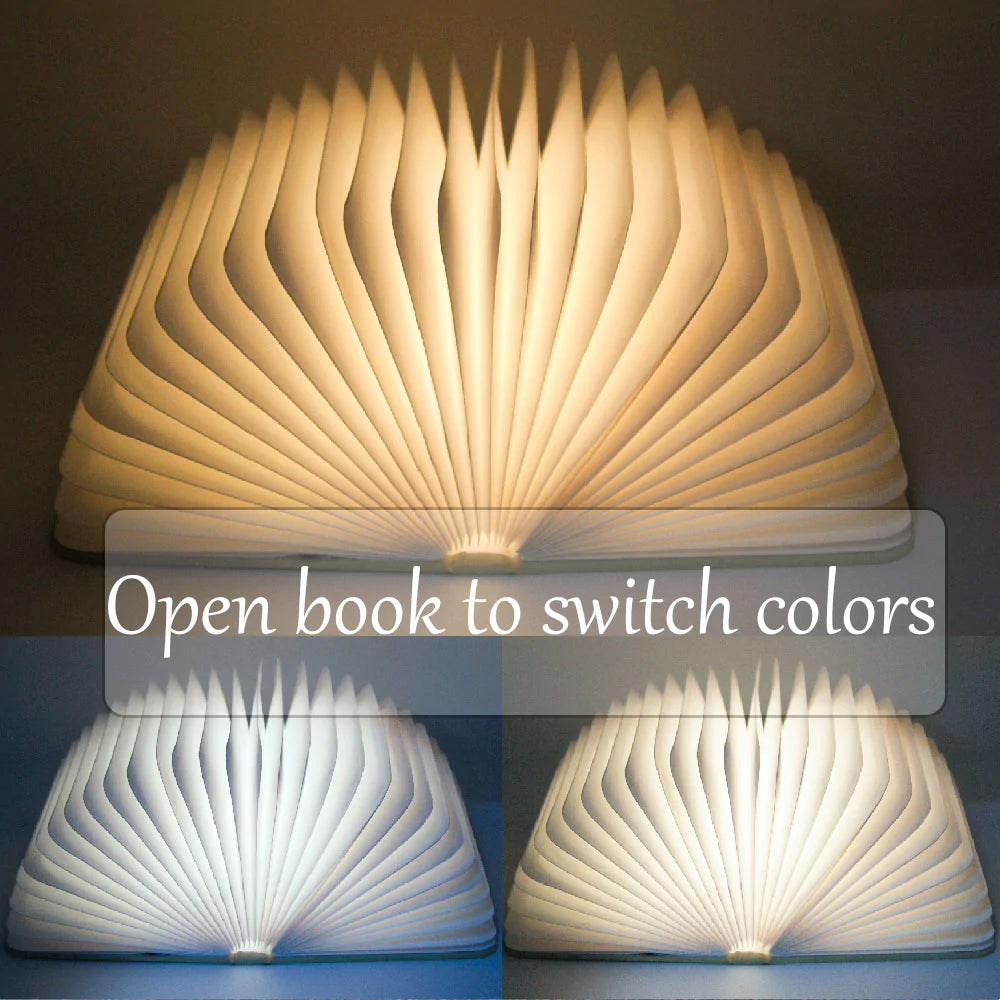 Creative Led Book Portable LED Book Decor Night Light – Onetify