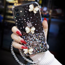 Load image into Gallery viewer, Butterly Sparkle Design Protective Case
