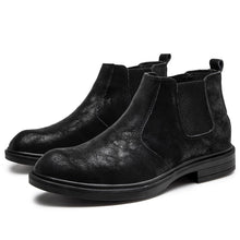 Load image into Gallery viewer, Mens Vegan Leather Angle Boots

