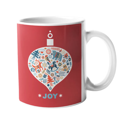 Joy, Love, Peace Holiday 3 Coffee Tea Mug Set