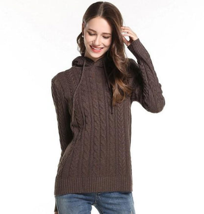 Womens Hooded Sweater