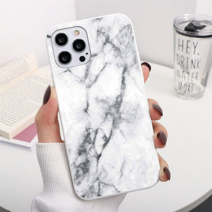 Gradient Marble Theme Protective Case for iPhone