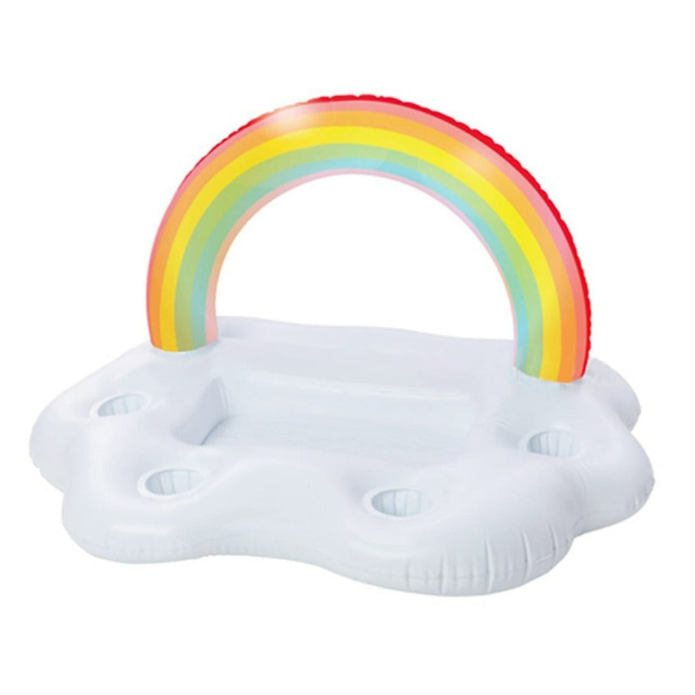 Inflatable Rainbow Floating Bar For Food And Drink – Onetify