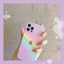 Load image into Gallery viewer, Rainbow Gradient Protective Case for iPhone
