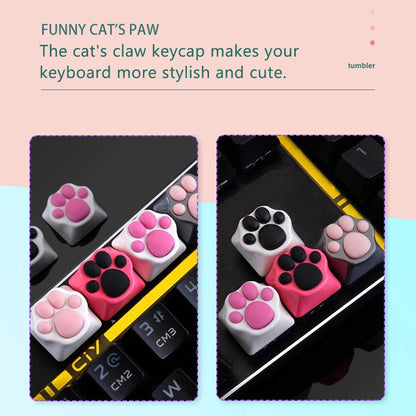 Silicone Cat Pawl Keycap