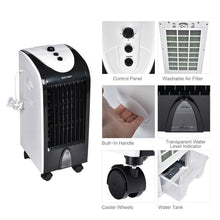 Load image into Gallery viewer, Compact Transportable Air Cooler with Dial Cooling Fan Humidifier
