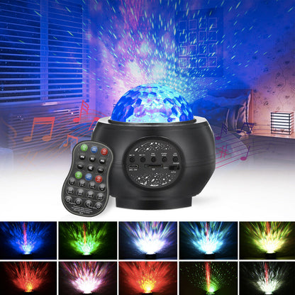 Outer Space LED Projector 32 Modes Bluetooth Speaker