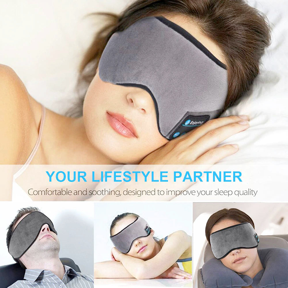 Wireless Sleep Headphones Eye Mask with Bluetooth
