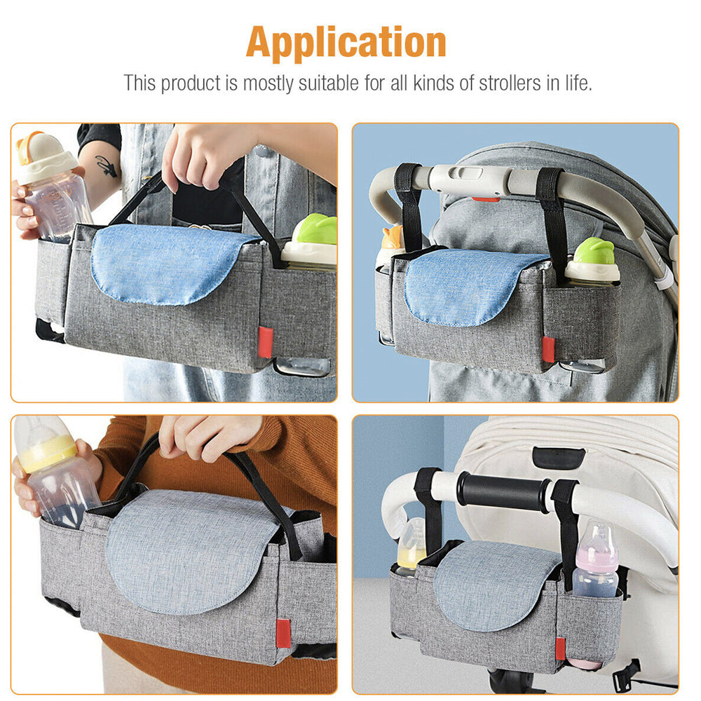 Baby Multifunctional Stroller Bottle Holder Bag