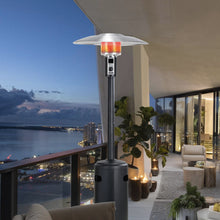 Load image into Gallery viewer, Outdoor Patio Standing Propane Heater with Wheels
