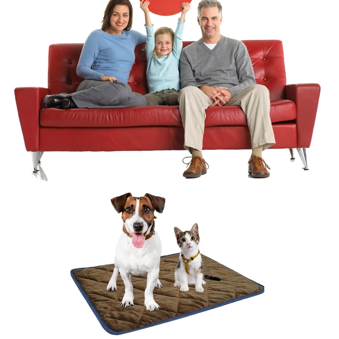 Multifunctional Self Heating Thermal Bed for Dogs and Cats