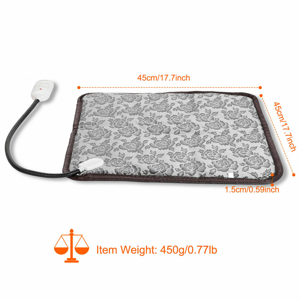 Thermal Heating Waterproof Bed Pad for Pets with Adjustable Temperature