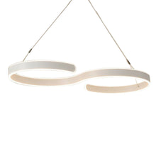 Load image into Gallery viewer, Contemporary Acrylic LED Swirl Shaped Light Fixture
