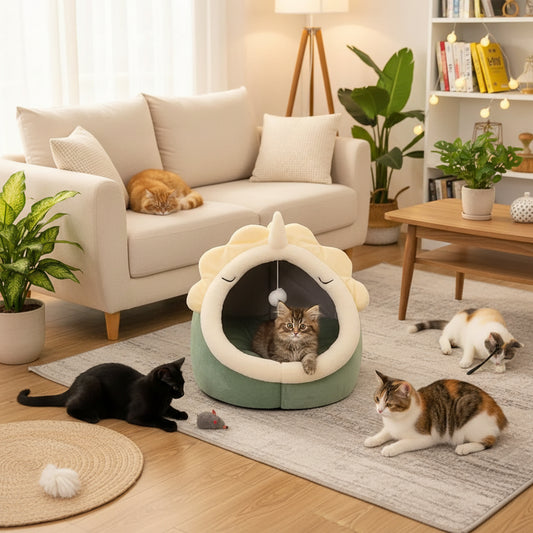 Adorable Dinosaur Pet House