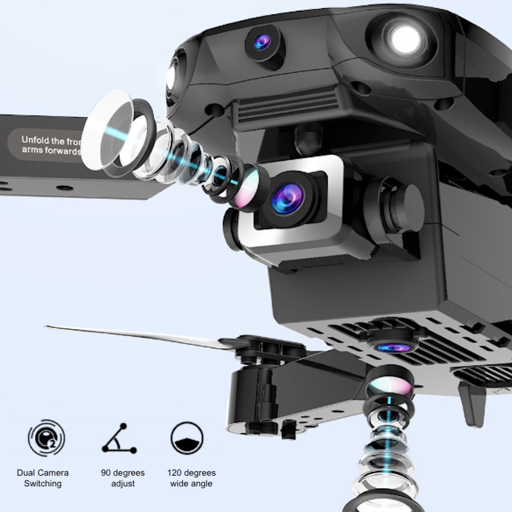 Ninja Dragon Alpha Z MAX 4K Wide Angle Dual Camera Drone