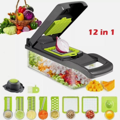 Multifunction Vegetable Fruit Slicer Chopper Food Container