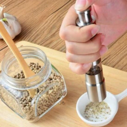 Premium Stainless Steel Salt and Pepper Spice Grinder