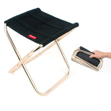 Load image into Gallery viewer, Camping Light Weight Foldable Portable Stool Chair
